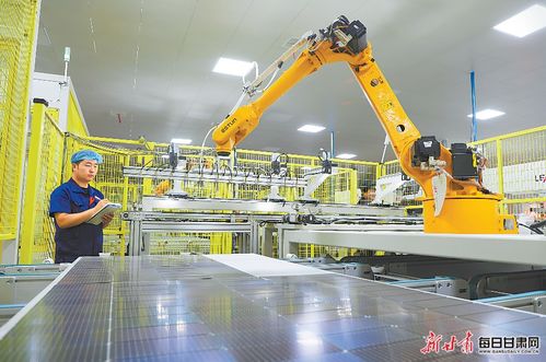 民樂(lè)工業(yè)園區(qū)新材料光伏組件生產(chǎn)線